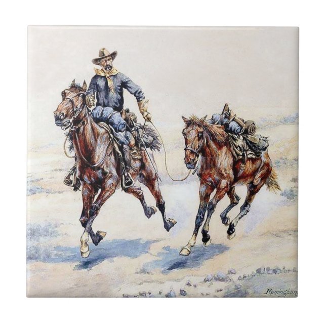 A Arte Ocidental Vazia de Frederic Remington (Frente)
