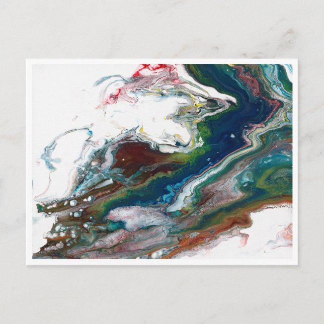 A arte pelo cartão pequeno da urze derrama a (Frente)