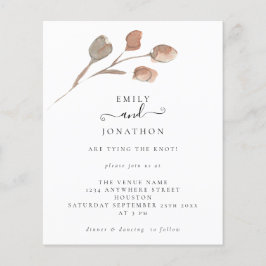 A Artsy do Orçamento Deixa O Convite De Script De 