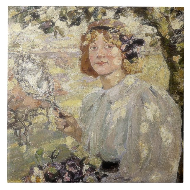 A Árvore Apple (por Bessie MacNicol) (Frente)