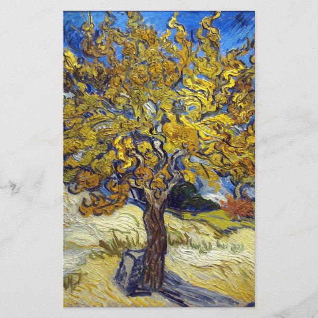 A Árvore de Morango. Vincent Van Gogh. Arte fantás (Frente)