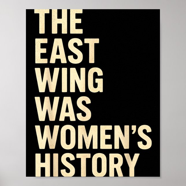 A Asa Leste Era Impressão da História das Mulheres (Frente)