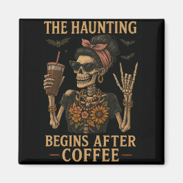 A Assombração Começa Após A Imã de geladeira Do Ca