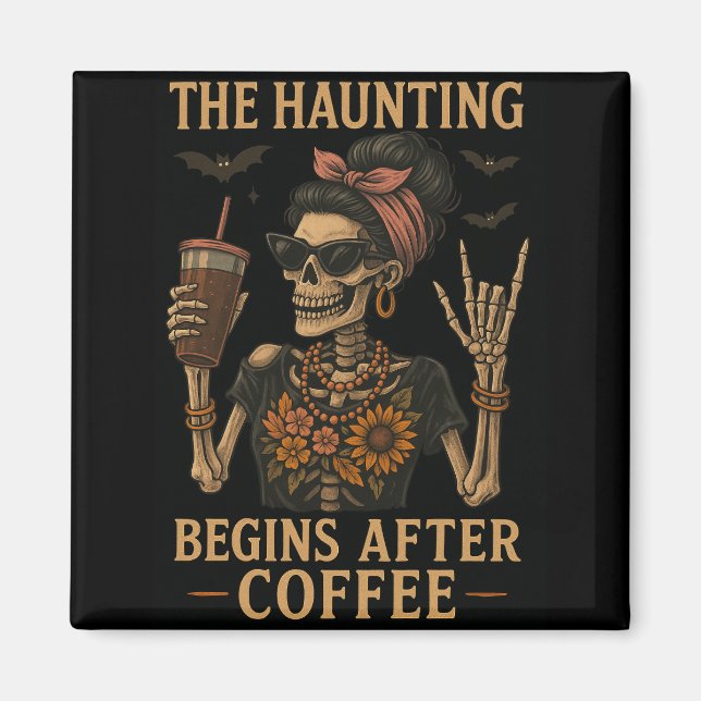 A Assombração Começa Após A Imã de geladeira Do Ca (Frente)