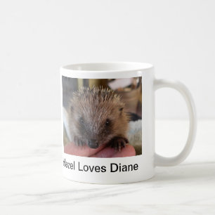 A avelã ama a caneca de Diane