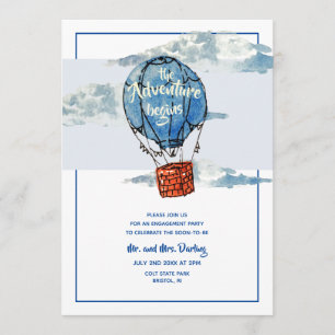 A aventura começa o convite