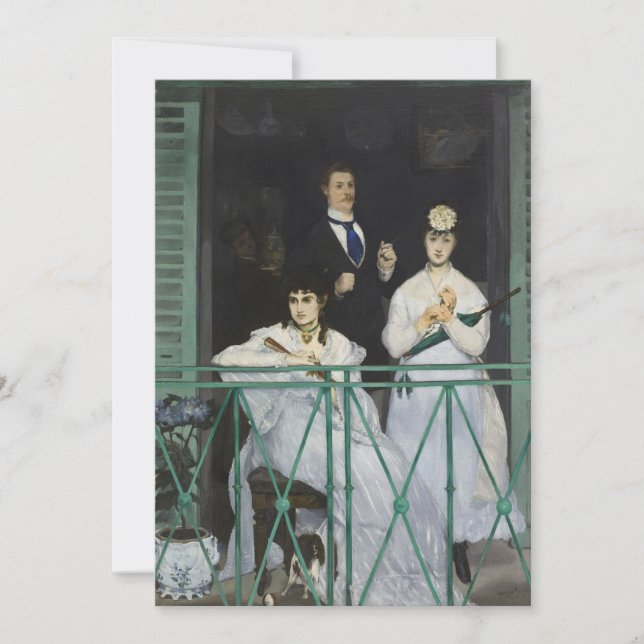 A Balcony | Édouard Manet (Frente)