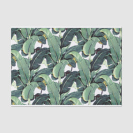 A banana sae palma do lenço de papel 10lb tropical