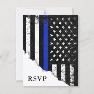 A bandeira americana denominada polícia RSVP