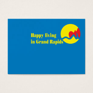 A bandeira da cidade de Grand Rapids