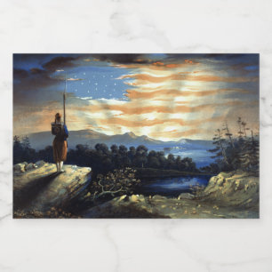 A bandeira dos Estados Unidos no Céu, Guerra Civil