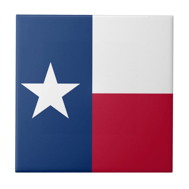 A bandeira solitária de Texas da bandeira da (Frente)