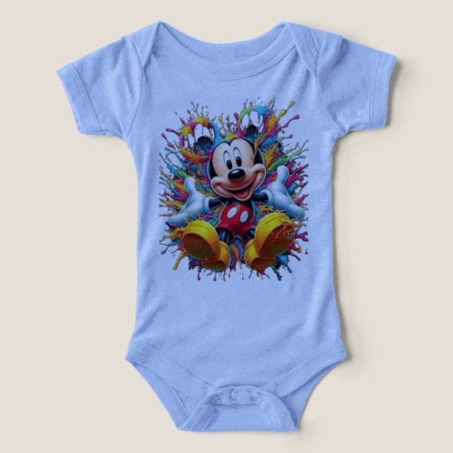 A barra mágica do Mickey (Design frontal)
