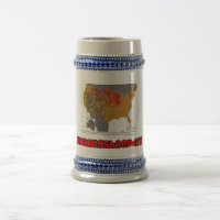 A barriga de cerveja da caneca de cerveja da