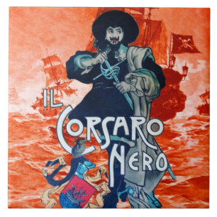 A Batalha do NEGRO CORSAIR/Navio Pirata em Vermelh