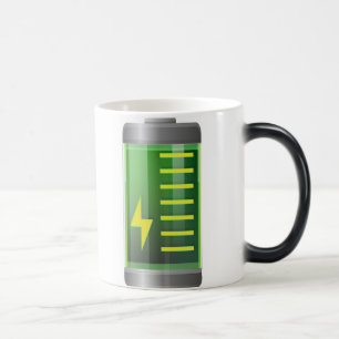 A bateria Morph a caneca - caneca de café mágica