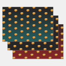 A bela face de abóbora Jack O'lantern