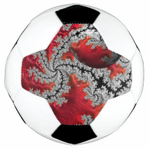 A Beleza da Bola de Futebol de Mandelbrots