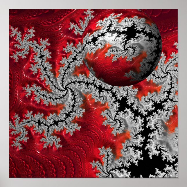 A Beleza de Mandelbrots Poster (Frente)