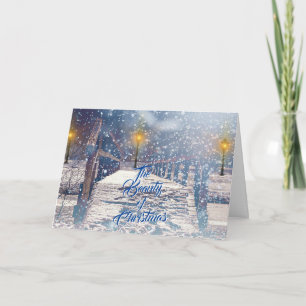 A Beleza do Cartão de Saudação de Natal