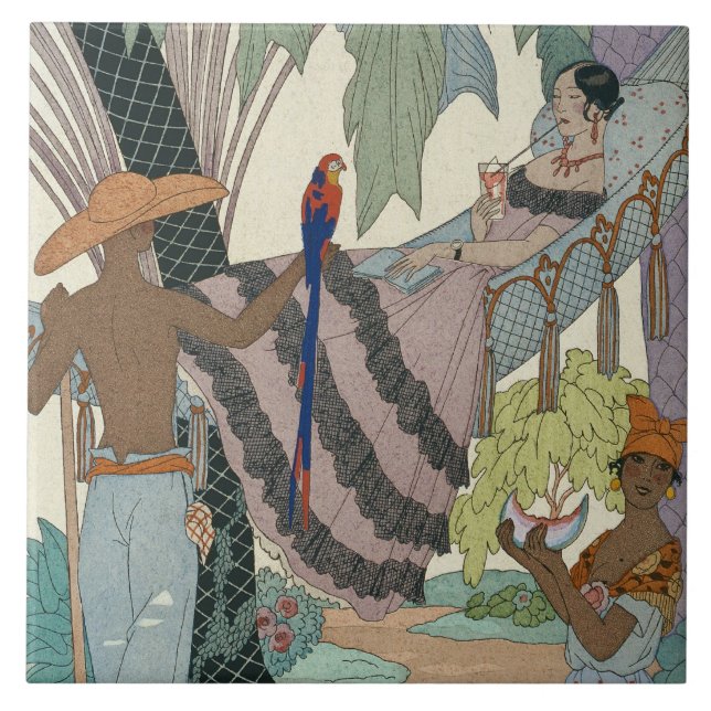 A beleza inativa (impressão do pochoir) (Frente)