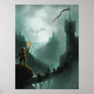 a besta retorna poster de fantasia