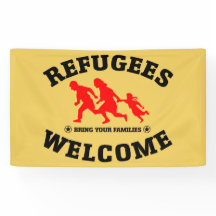 A boa vinda dos refugiados traz suas famílias