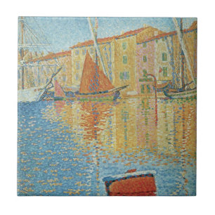 A boia vermelha de Paul Signac, Pointilismo da Vin