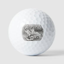 A Bola de Golfe Esboço da Raposa Sussurrada