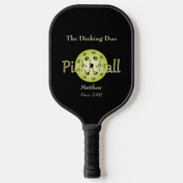 A Bola de Pickleball do Casal Duo Dinking