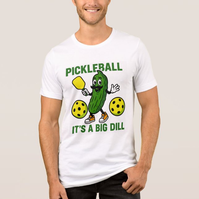 A bola de picleball é uma Grande Dill (Frente)