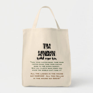 A bolsa de canvas de Tim Minchin