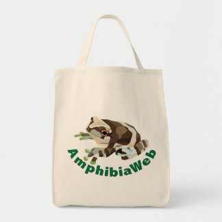 A bolsa de canvas do sapo do leite de AmphibiaWeb