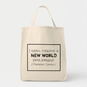 A bolsa de compra nova do mundo de Frederic Chopin