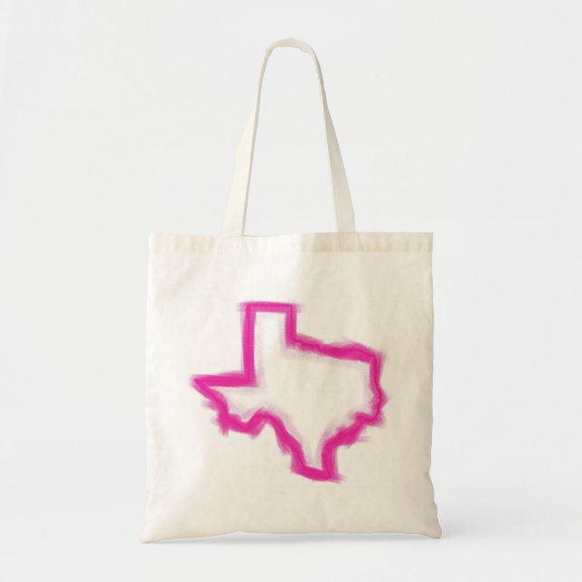 A bolsa de compra reusável do esboço cor-de-rosa (Frente)