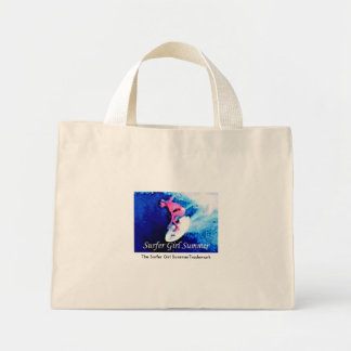 A bolsa de livros da Surfer Girl Summer.