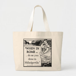A bolsa de praia de Flannery O'Connor "quando em