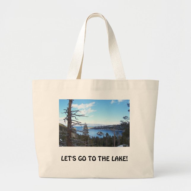 A bolsa de praia de Lake Tahoe, (Frente)