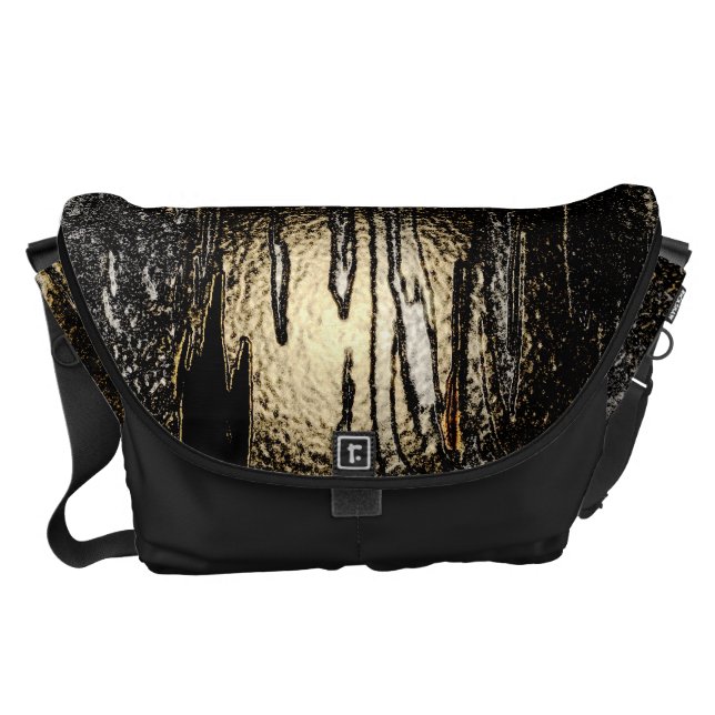 A BOLSA MENSAGEIRO BONITA DO RICKSHAW DO FULGOR DE (Frente)