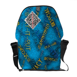 A bolsa mensageiro de ZWOOKY QR
