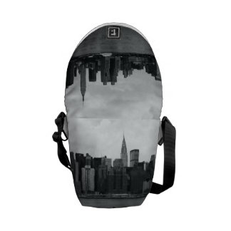 A bolsa mensageiro - skyline de New York