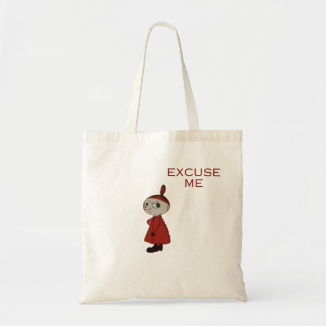 A Bolsa Tote Que Diz Com Licença (Frente)