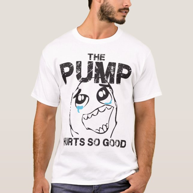 A Bomba Dói Tão Bem - Engraçada Camisa De Meme Gym (Frente)
