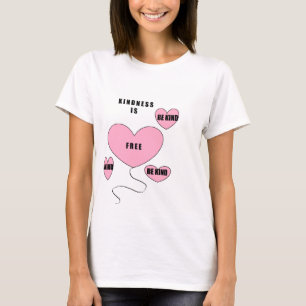 A bondade é a camiseta grátis feminina