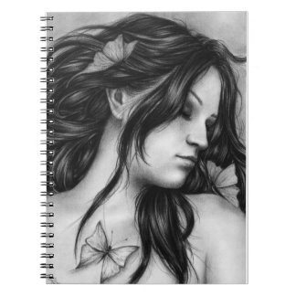 A borboleta sonha o caderno