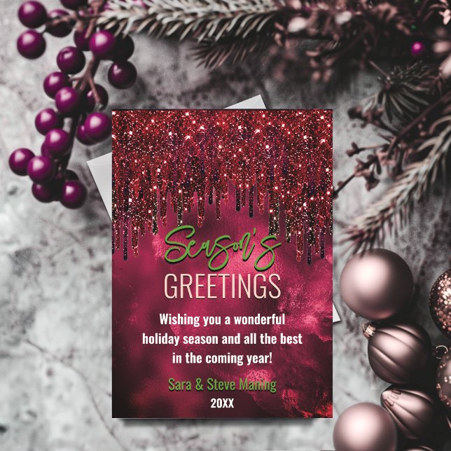 A brilhante relva vermelha esverdeada pingou o Nat (Criador carregado)