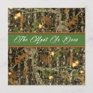 A caça acabou com os convites de casamento