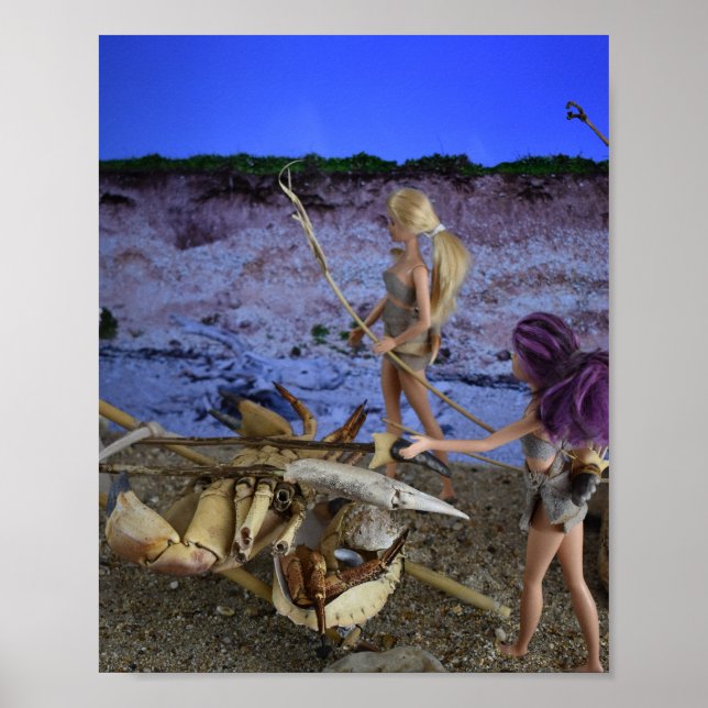 A Caça Bem-sucedida. poster (Frente)