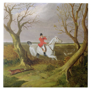 A caça do Suffolk - partida (óleo em canvas)