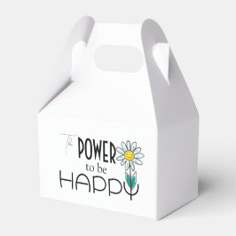 A CAIXA DE FAVOR DA POTÊNCIA A SER FELIZ